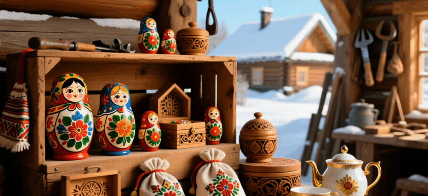 русские сувениры