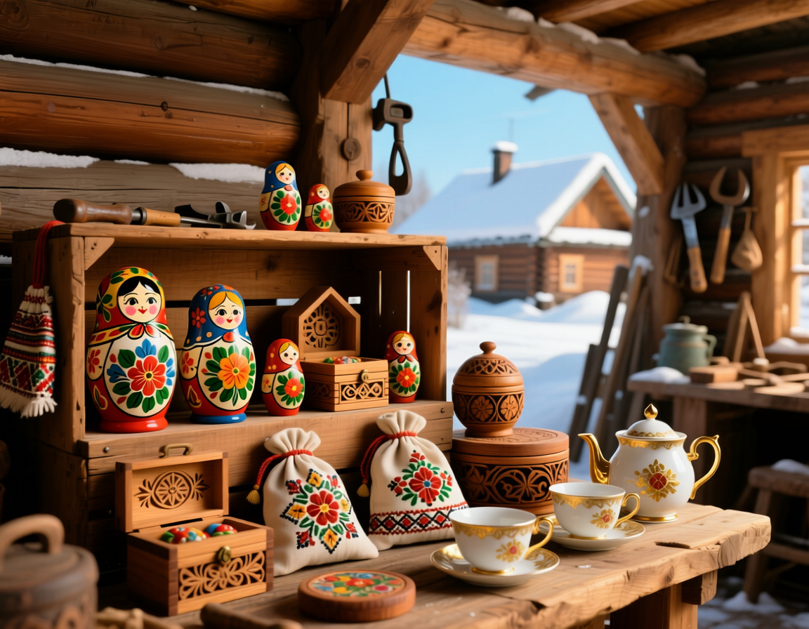 русские сувениры